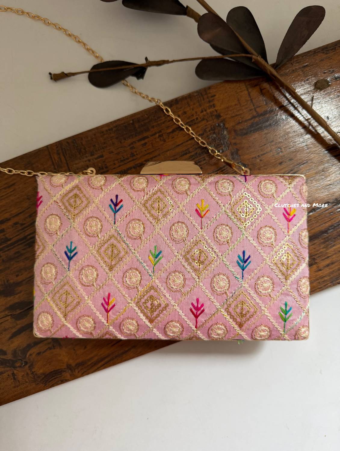 BloomingDale Clutch Light Pink