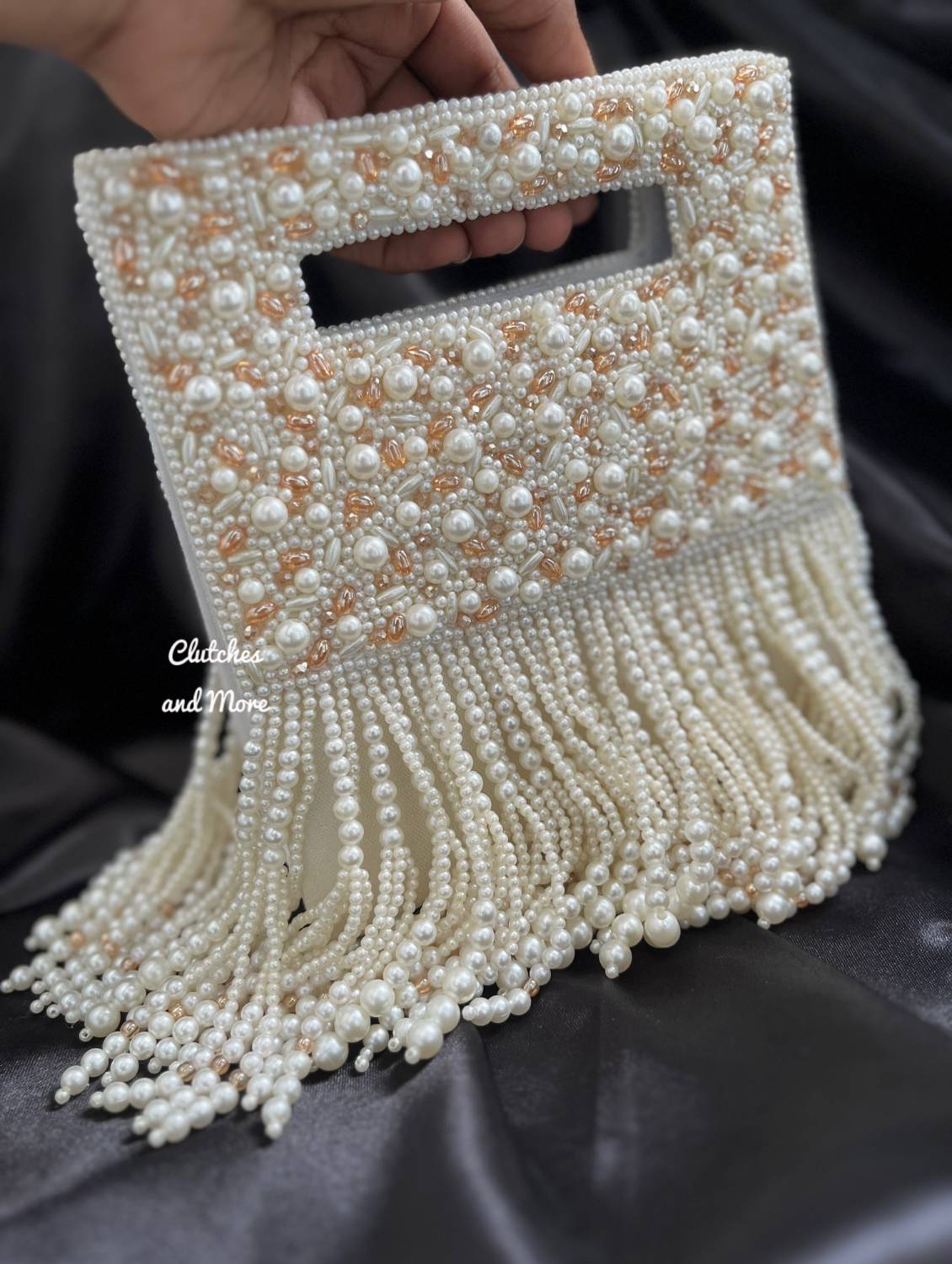 YET TO BE NAMED pearl bag