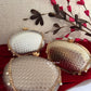 Criss Cross Capsule Bag Gold