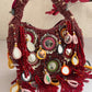 Chandni Mirror Bag Deep Red