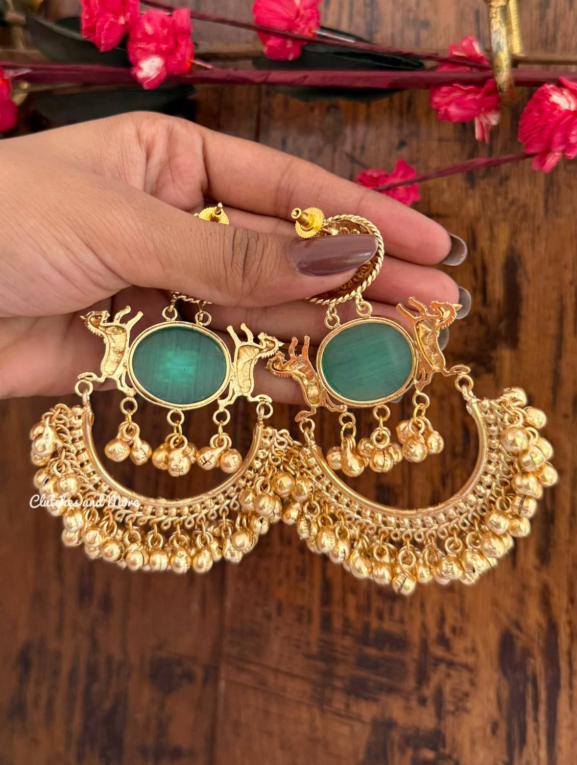 Lubna Gold Chandbalis