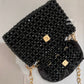 Celebrity Edit Crystal Bag Black