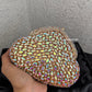 Aurora Bloom Crystal Clutch