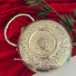 Brass Chakra Silver Bag