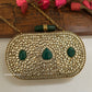 Aadya Kundan Mother of pearl luxury clutch