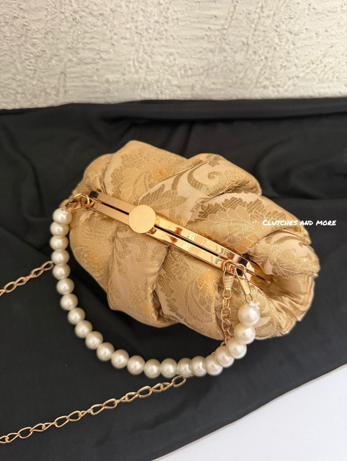 Banarsi Batua Bag Gold