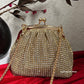 Rhinestone Gold Batua Bag