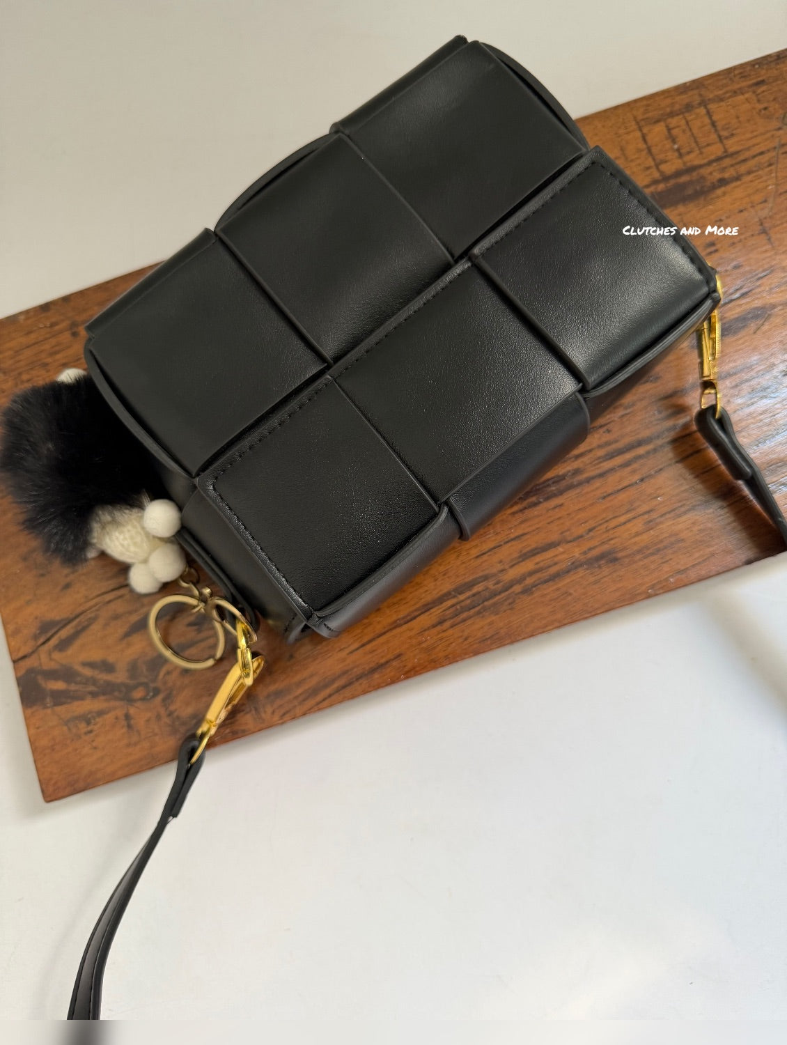 Black Blocks Casual Bag