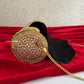 Kasika Kundan Brass Clutch Cylindrical Gold