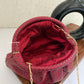 Woven Batua Bag Maroon