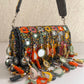 Mirror Flap Bag Multicolored (Grey Base)