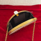 Black and White Mother of Pearl Octagon Clutch
