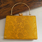 Hoor Banarsi Clutch Yellow
