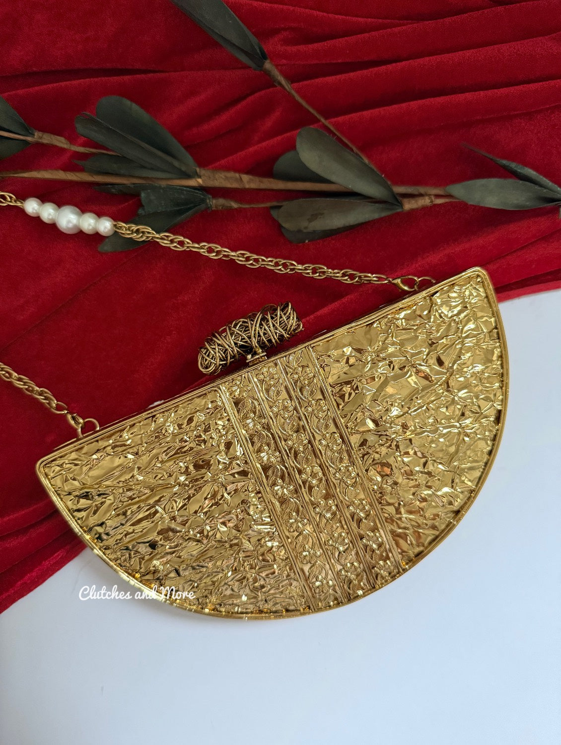 Luna Mother Of Pearl Luxury Clutch