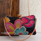 Jasmine Floral Bag Black Multicoloured