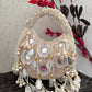 Chandni All White Mirror Bag