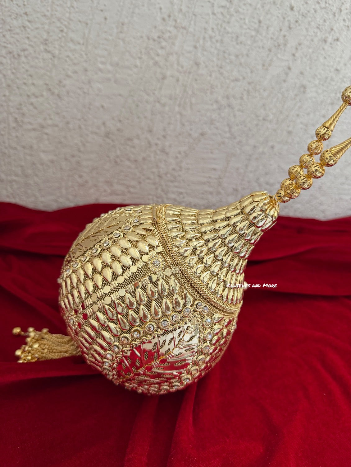 Metal Gold Potli Bag (Big Size)