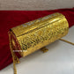 Cylindrical Gold Silver Brass Clutch