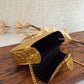 Mini Brass Clutch with Pearl Handle