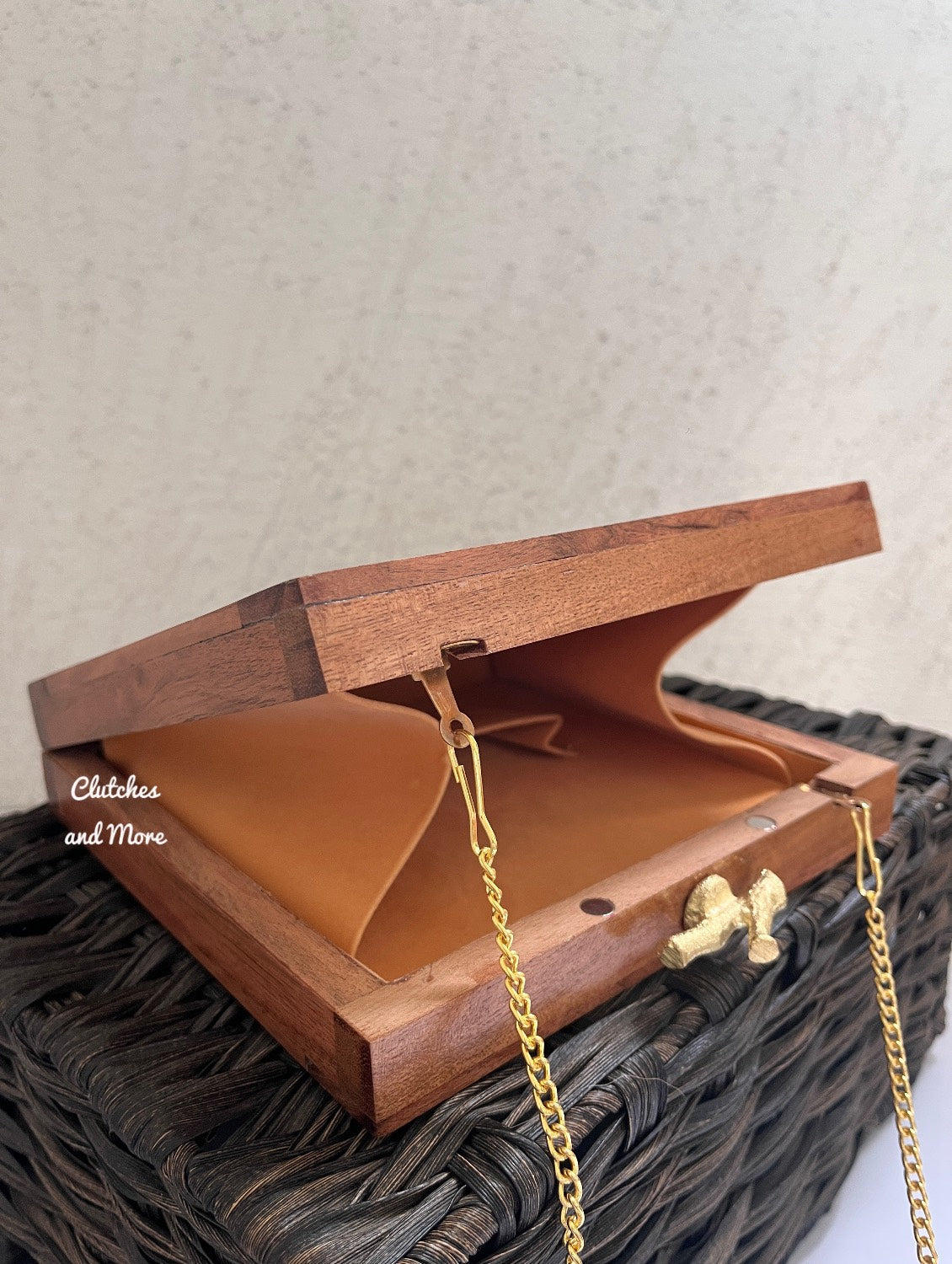 Mehak Wooden Clutches