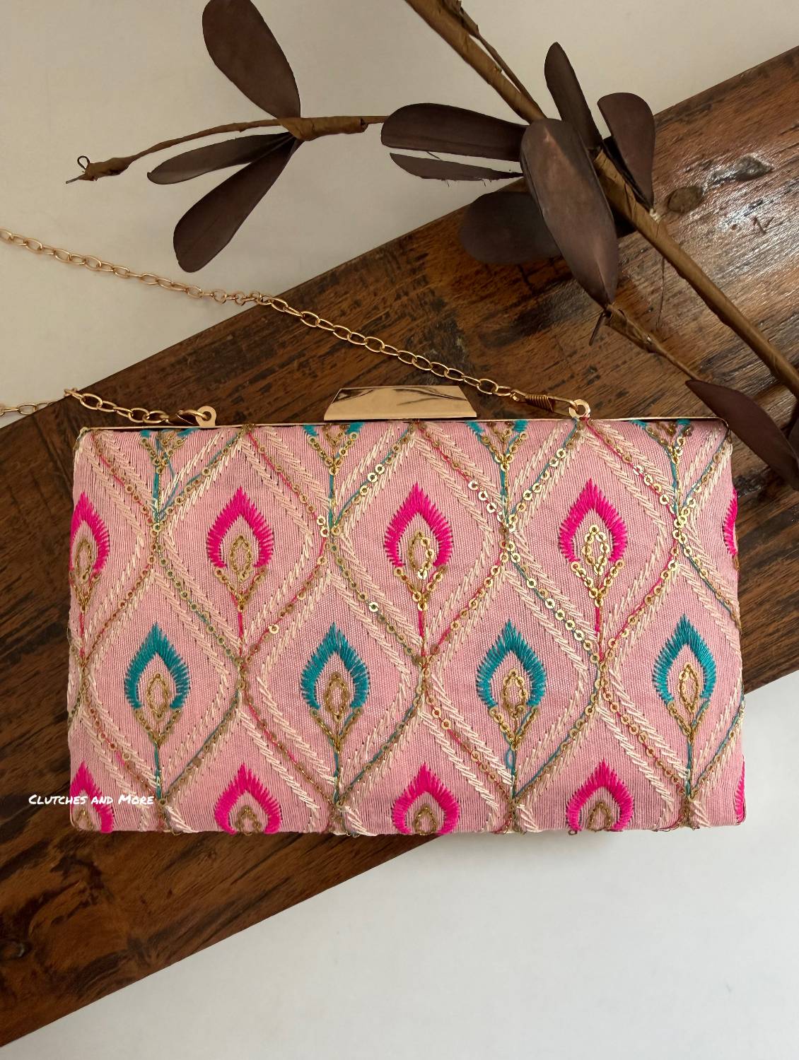 BloomingDale Clutch Light Pink