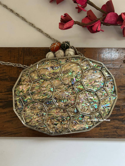 Superluxe Mother of pearl Clutch