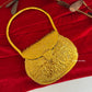 Ridhima Brass Clutch Gold