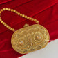 Mini Metal Capsule Bag Gold