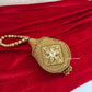 Mini Metal Potli Bag  Gold