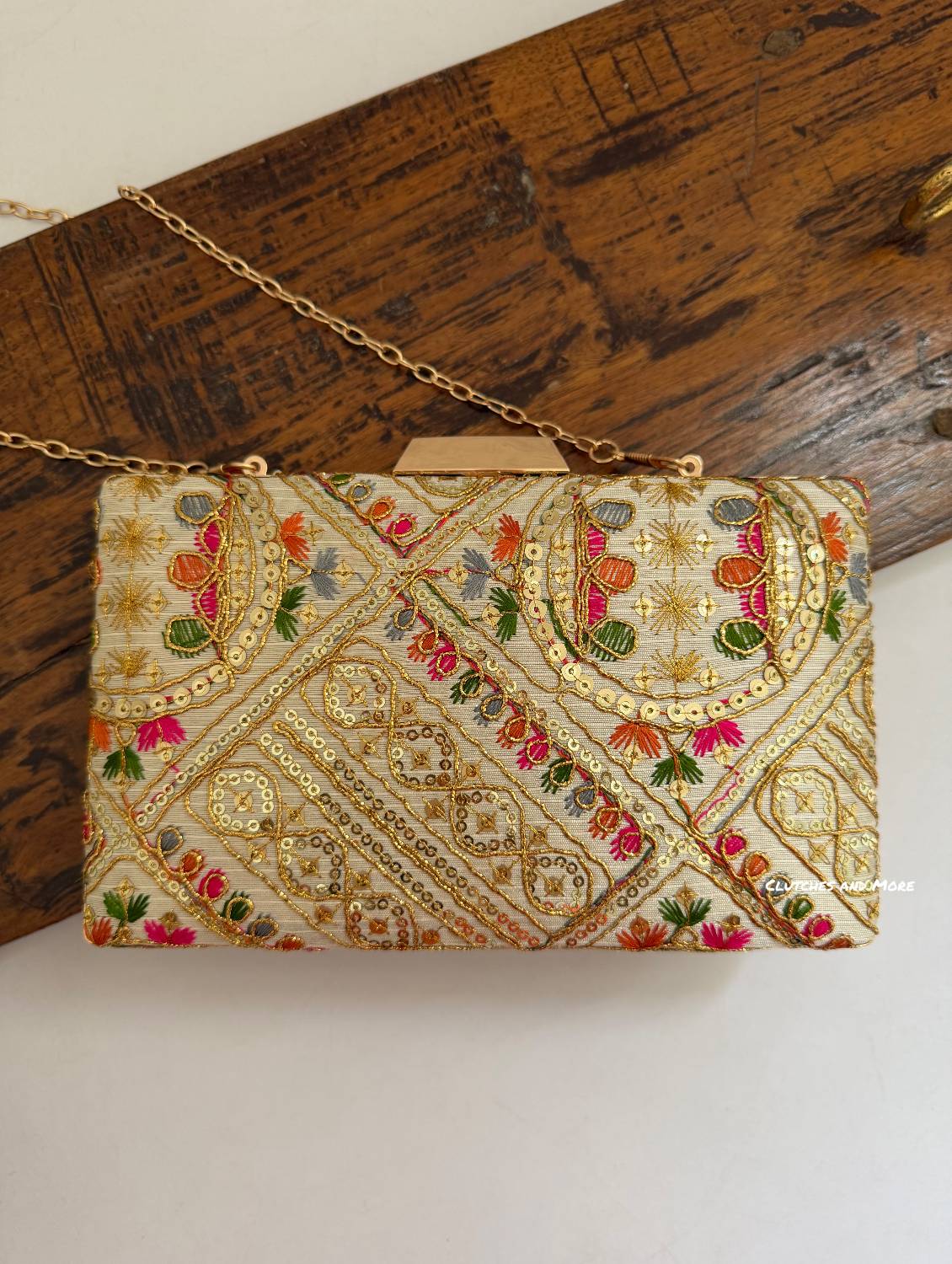 BloomingDale Clutch Multicolored (Pattern 6)