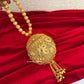 Mini Metal Potli Bag Light Gold