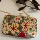 Poppy Green Multicoloured Floral Clutch