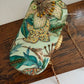 Poppy Floral Capsule Cluth Green Multicolored