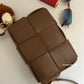 Brown Blocks Casual Bag