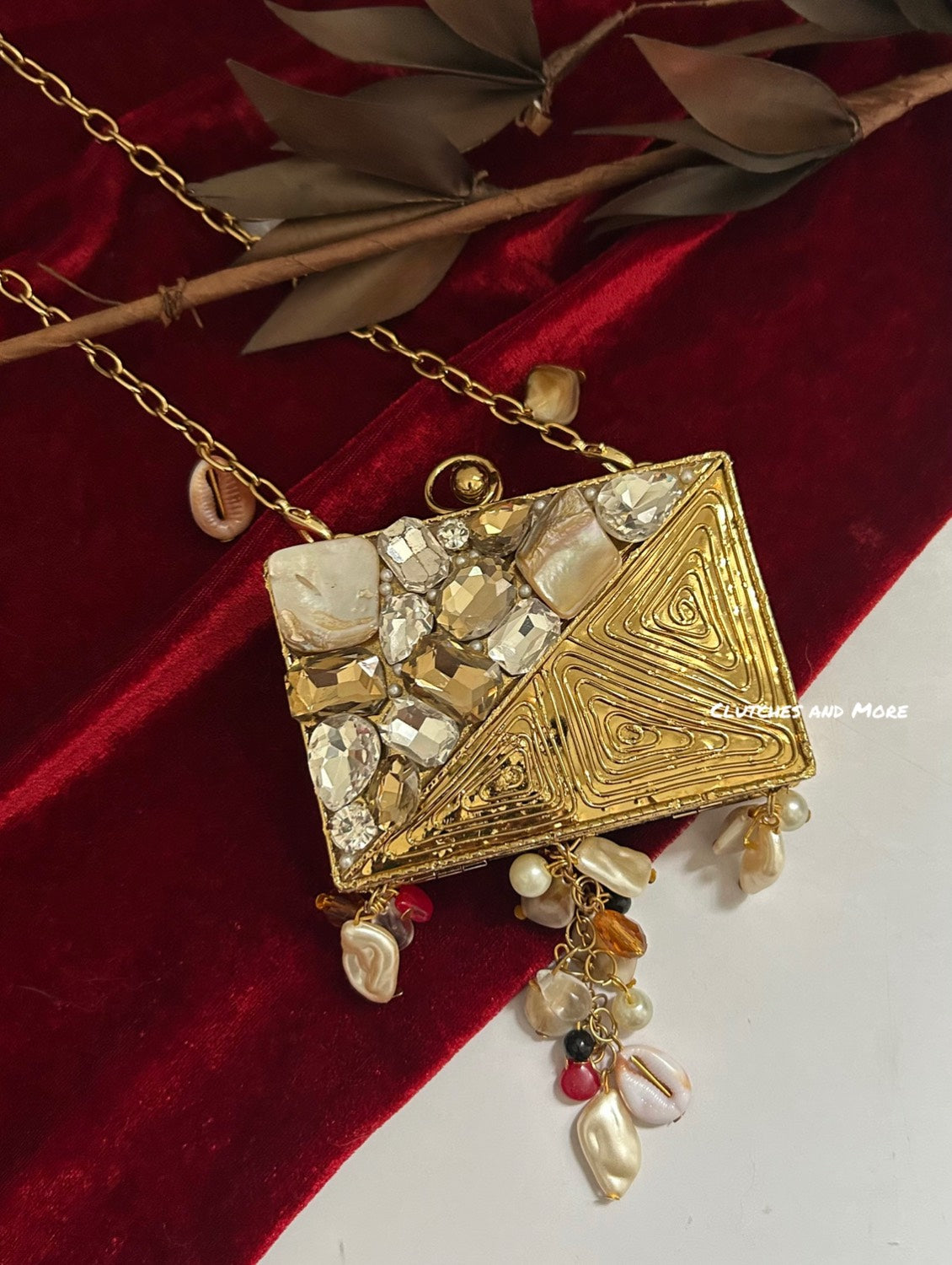 Mini Mother of Pearl Clutch