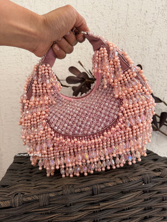 Alice Crystal Bag Pink