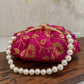 Banarsi Batua Bag Hot Pink