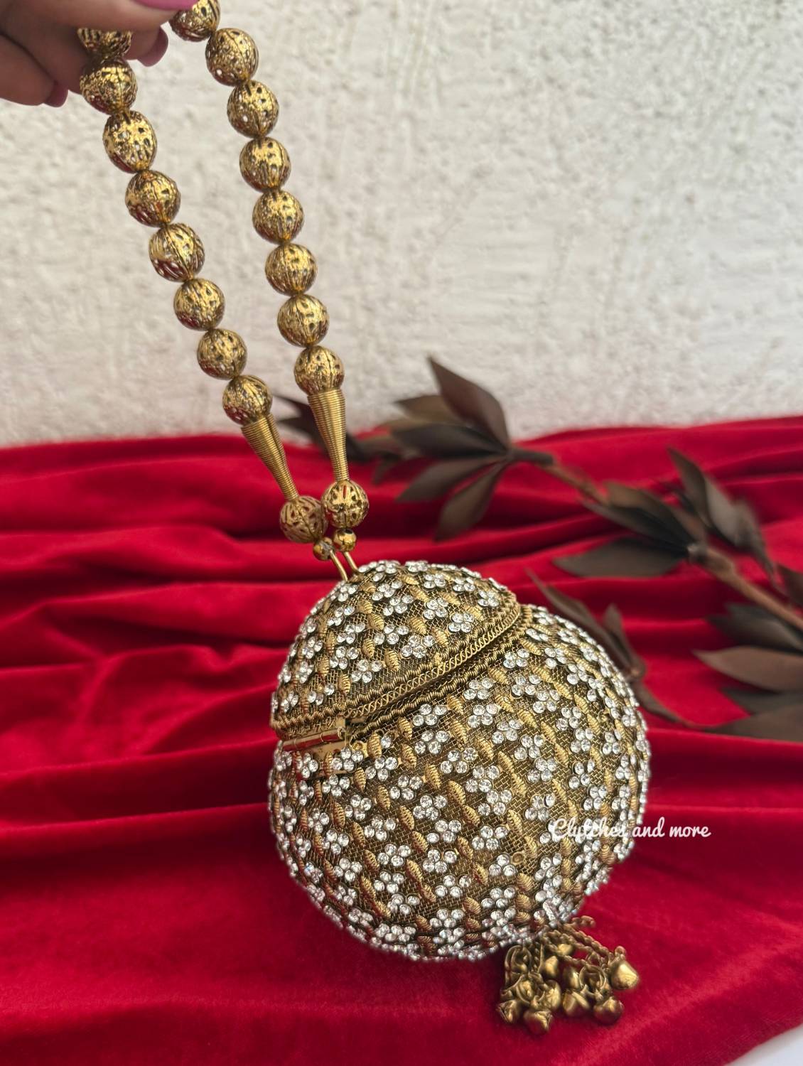 Mini Metal Potli Bag