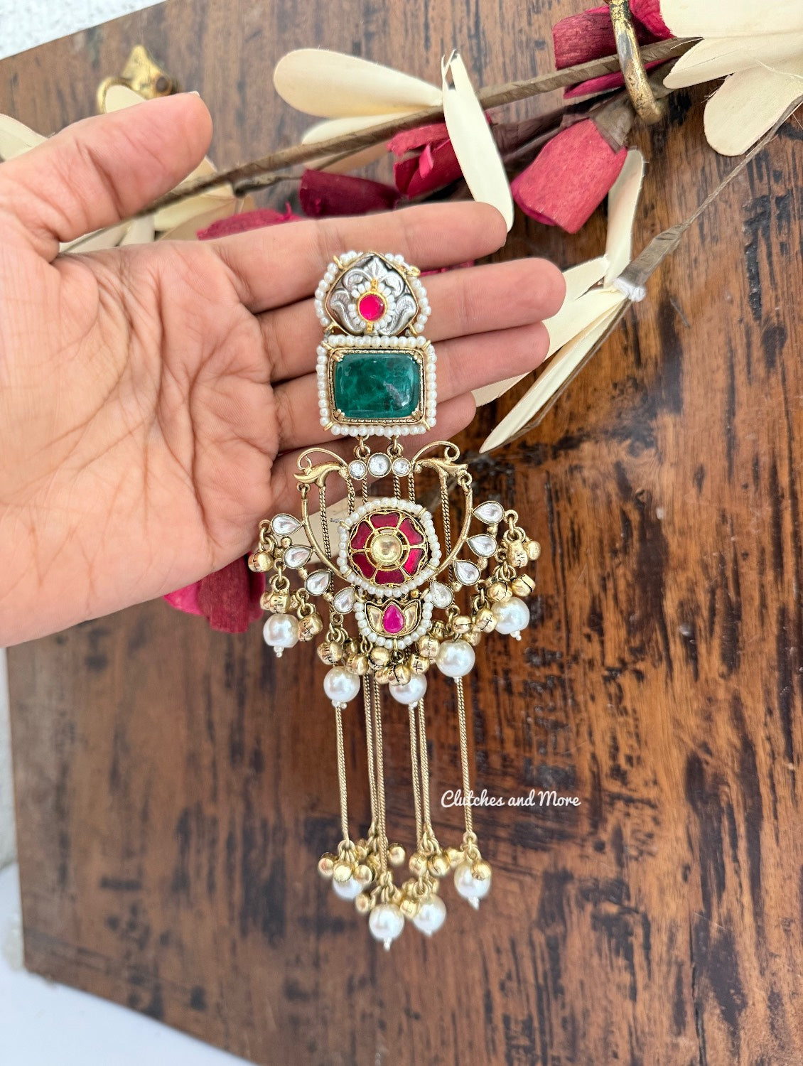 Yashika Chandbali Earrings