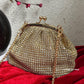 Rhinestone Gold Batua Bag