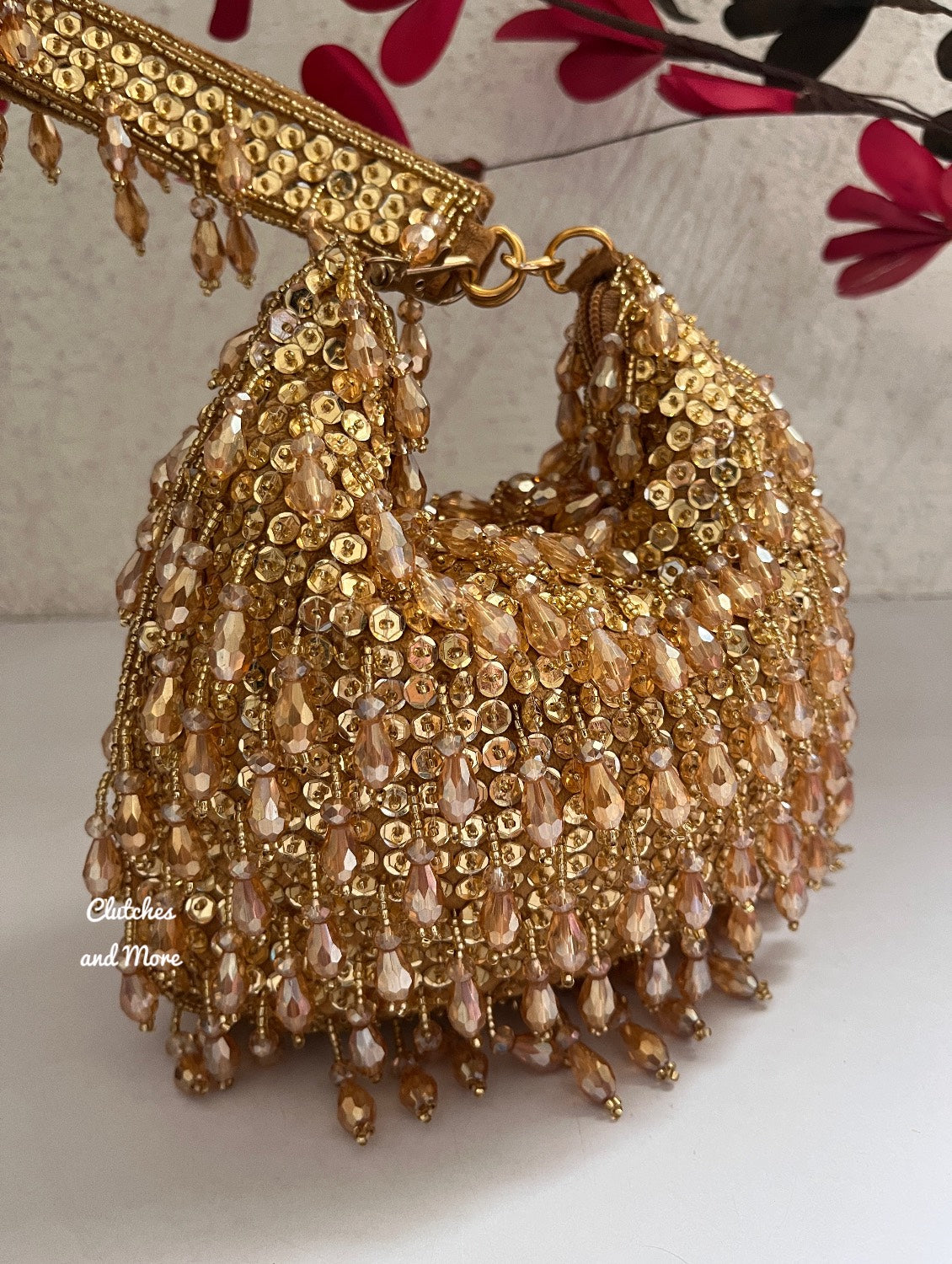 The Bagwati - Crystal Moon Bag Gold