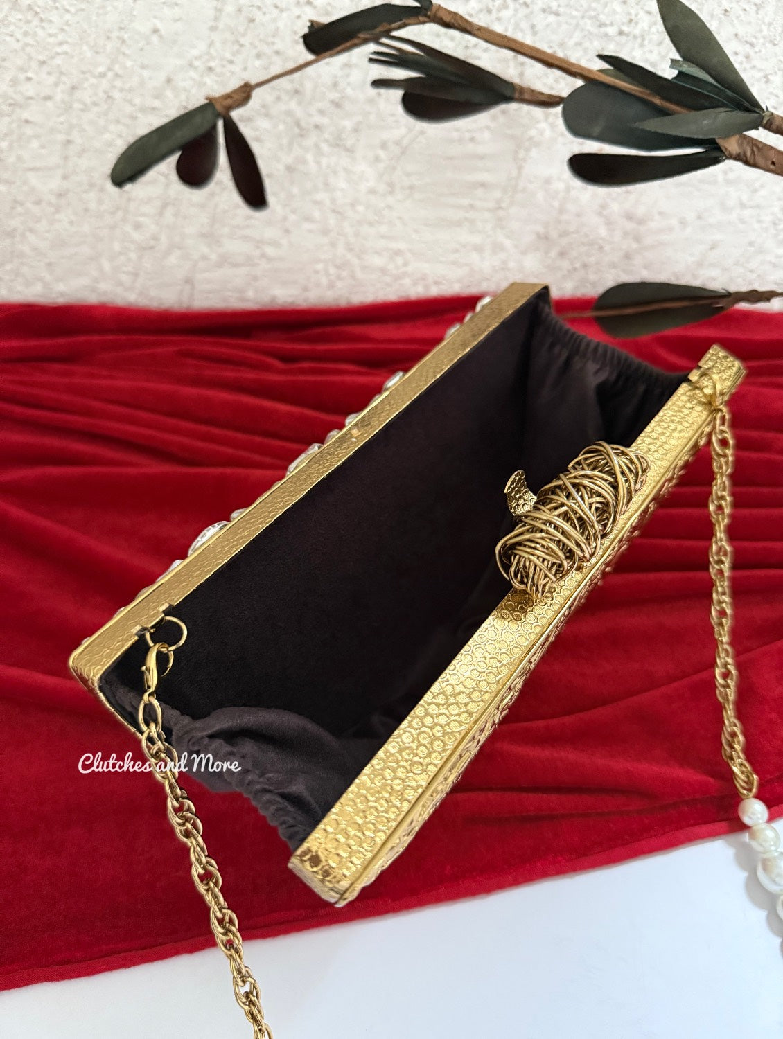 Luna Mother Of Pearl Luxury Clutch