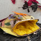 Garden of Flowers Batua Bag Yellow