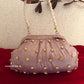 Kundan Batua Bag Pink