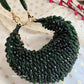 Sia Moon Crystal Bag Green