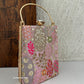Ibadat Lakhnawi Chikankari Bag Light Pink