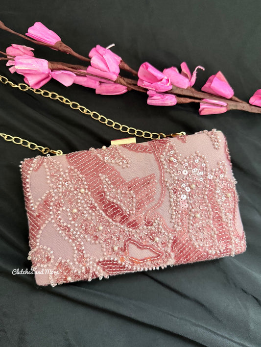 Baby Doll Pink Clutch