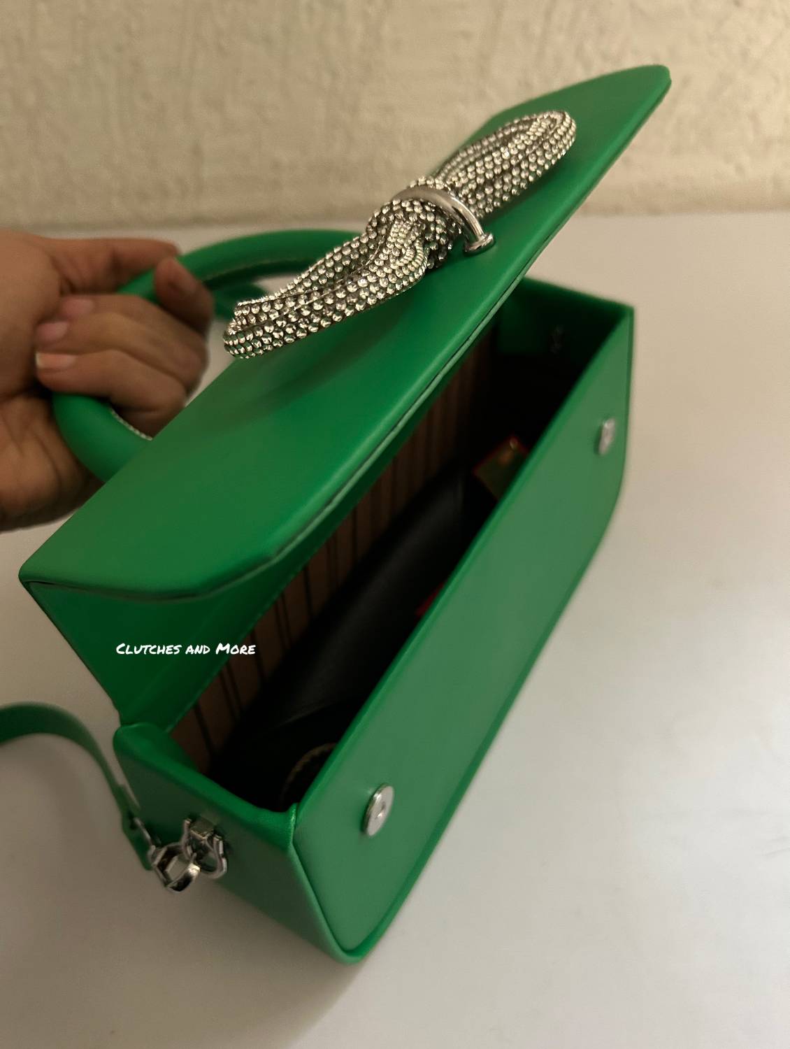 Scarlett Bow Sling bag Green