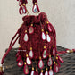 Premium Mirror Potli Maroon