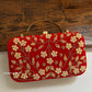 Maahi Red Handwork Clutch Bag